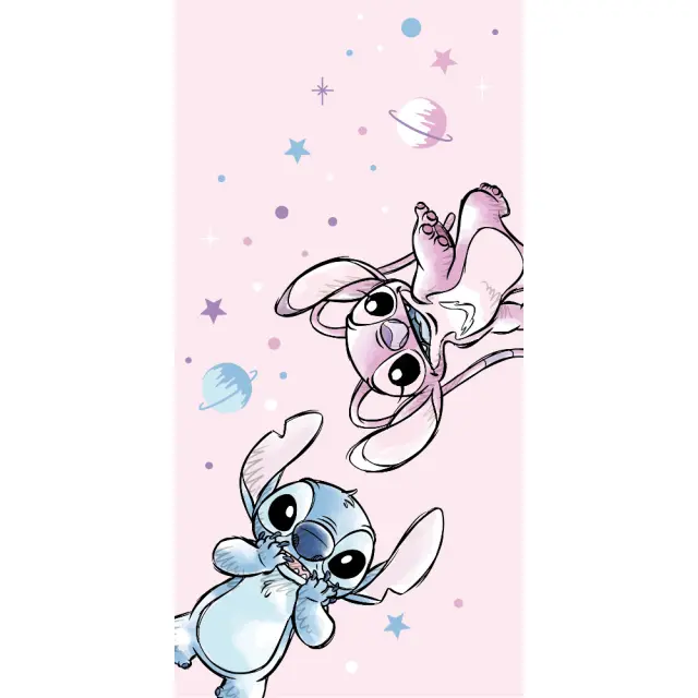 Πετσέτα Θαλάσσης Microfiber Planet Stitch Ροζ 70 x 140 cm Ροζ 70 x 140 cm