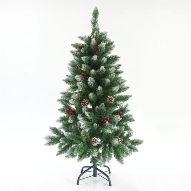 Δέντρο Έλατο Χιονισμένο Με Berry 120cm