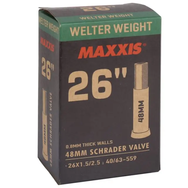 MAXXIS 26X1.5/2.5 AV 48mm ΑΕΡΟΘΑΛΑΜΟΣ ΠΟΔΗΛΑΤΟΥ WELTER WEIGHT
