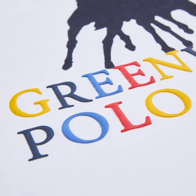 Μπλούζα Greenwich Polo Club με ανάγλυφα στοιχεία 3