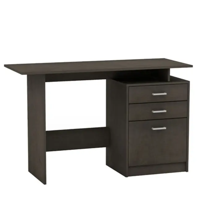 Γραφείο DECON Με 3 Συρτάρια Wenge Μελαμίνη 120x48x76cm