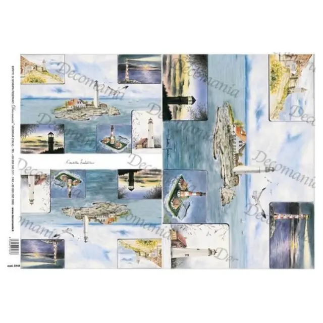 Ριζόχαρτο Decomania για Decoupage 30Χ40cm
