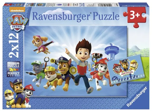 Ravensburger - Paw Patrol 2x12p puzzle - 10107586 - Toys