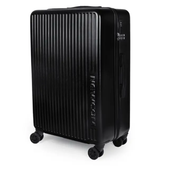 Βαλίτσα σκληρή Newcom (ABS+PC) καμπίνας N1490/50 μαύρο - Small
