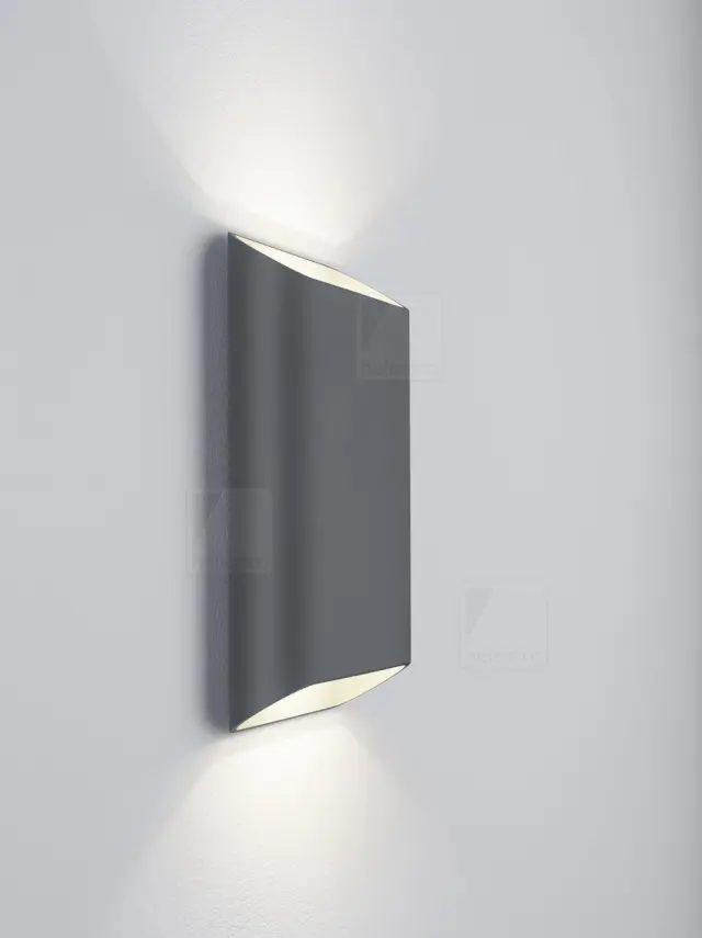 TOCO44 Φωτιστικό Τοίχου LED Γραφίτης IP54 12W 2700K Εσωτερικού & Εξωτερικού Χώρου 3