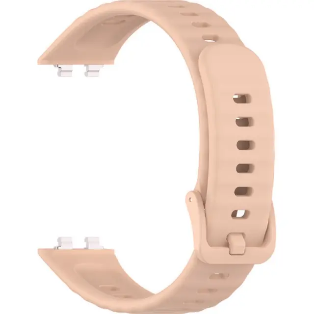 Techsuit® Λουράκι Σιλικόνης για Huawei Band 11/Band 11 Pro- Beige