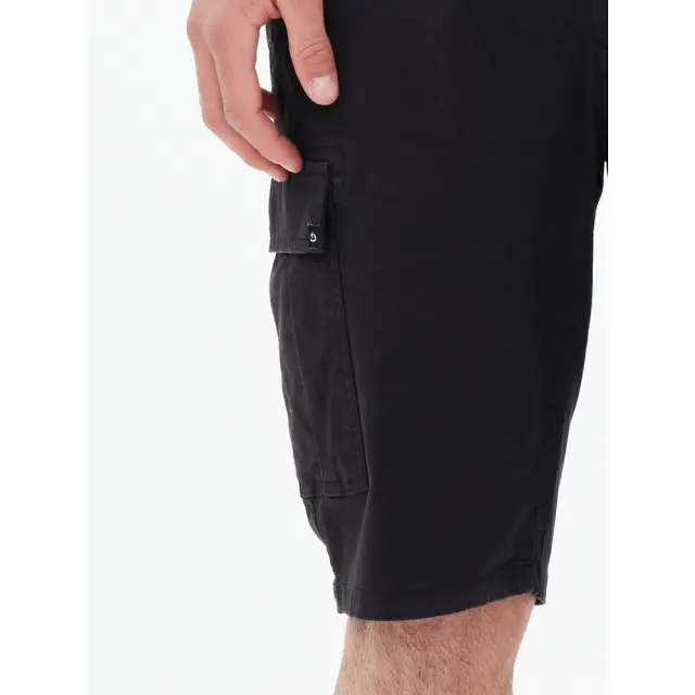 Emerson Men's Stretch Cargo Short Pants (221.EM47.195-OFF BLACK) - Μαύρο 3
