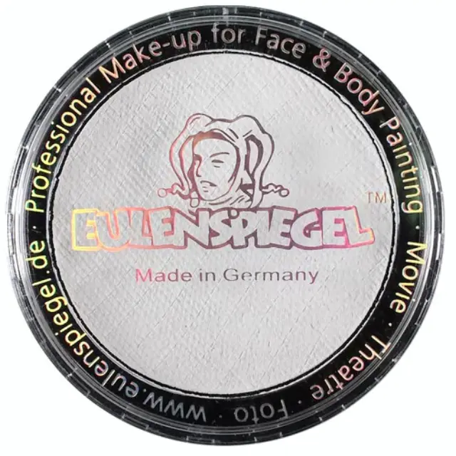 Χρώμα Μακιγιάζ Facepaint Bodypaint Eulenspiegel Profi - White - 30gr/20ml
