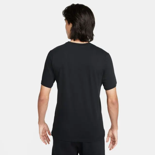 Nike Sportswear Swoosh T-Shirt (FQ7998-010) - Μαύρο - S 2