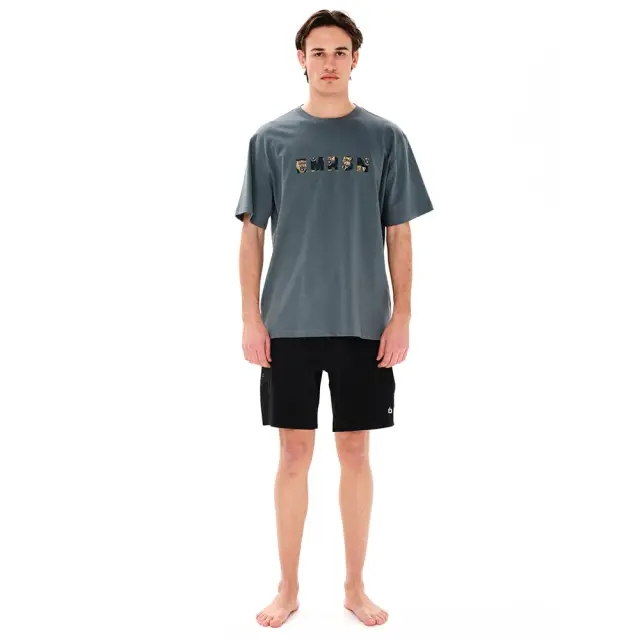 Emerson Men'ss T-Shirt (241.EM33.55-Stone Green) - Γκρί - XXL 2