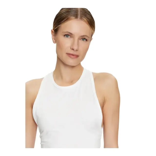 Calvin Klein Γυναικείο Μπλουζάκι Tank Top Intense Power, Χρώμα Pvh Classic White - S 3