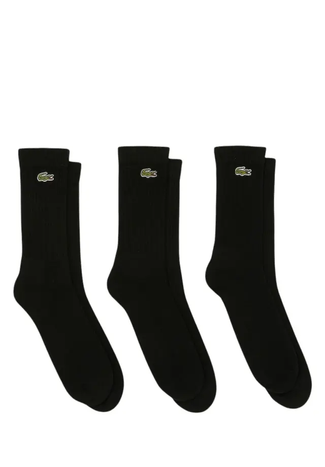 Lacoste ανδρικές αθλητικές κάλτσες στε 3τμχ 3RA4182-2