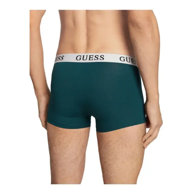 Guess Ανδρικό Boxer Joe Trunk - Τριπλό Πακέτο, Χρώμα Green Foliage Combo - XL 3