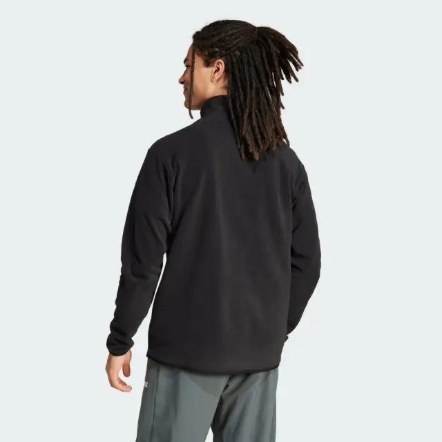 adidas Terrex Essentials Polar Fleece Ανδρική half zip Ζακέτα - M 2