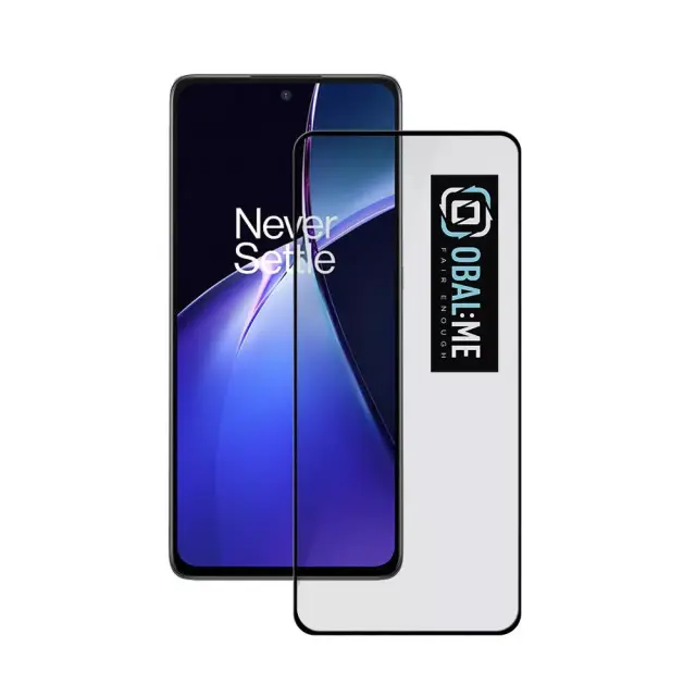 OBAL:ME 5D Glass Screen Protector for Oneplus Nord CE4 Lite 5G Black