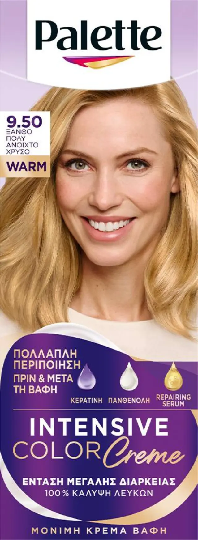 Schwarzkopf Palette Semi-Set Ημιμόνιμη Βαφή Μαλλιών 50ml - 9.50