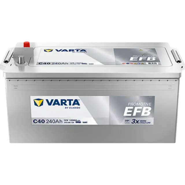 VARTA SILVERLINE ΑΡΙΣΤ. ΜΠΑΤΑΡΙΕΣ C40 (240Ah/1200A) 518x276x242mm