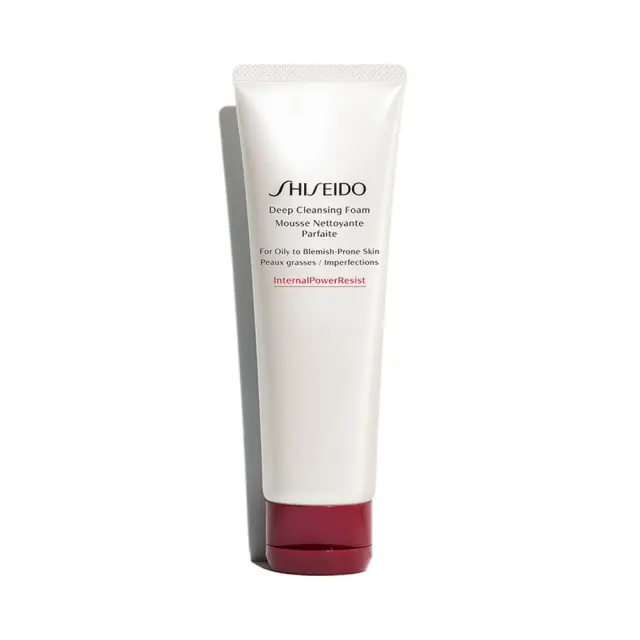 Shiseido Deep Cleansing Foam Oily To Blemish Prone Skin Αφρός Καθαρισμού Προσώπου για Ακνεϊκές Επιδερμίδες 125ml