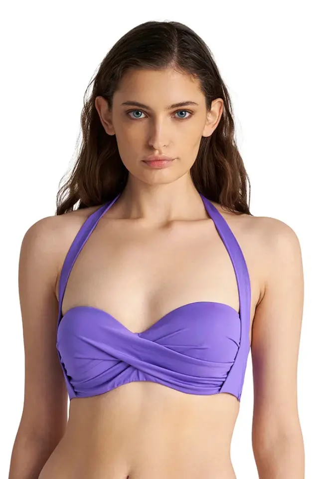 Μαγιό strapless μεγέθη cupD