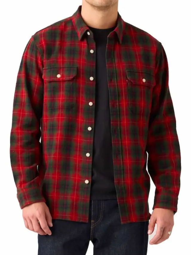 JACKSON WORKER REDS Red - XL
