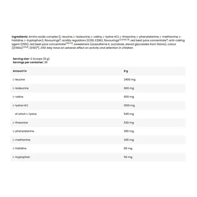 FA - Fitness Authority Xtreme Napalm LEAA9 Sample 2