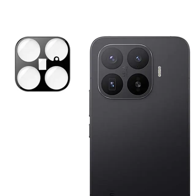 Techsuit - Full Camera Glass - Xiaomi 17T Pro - Black