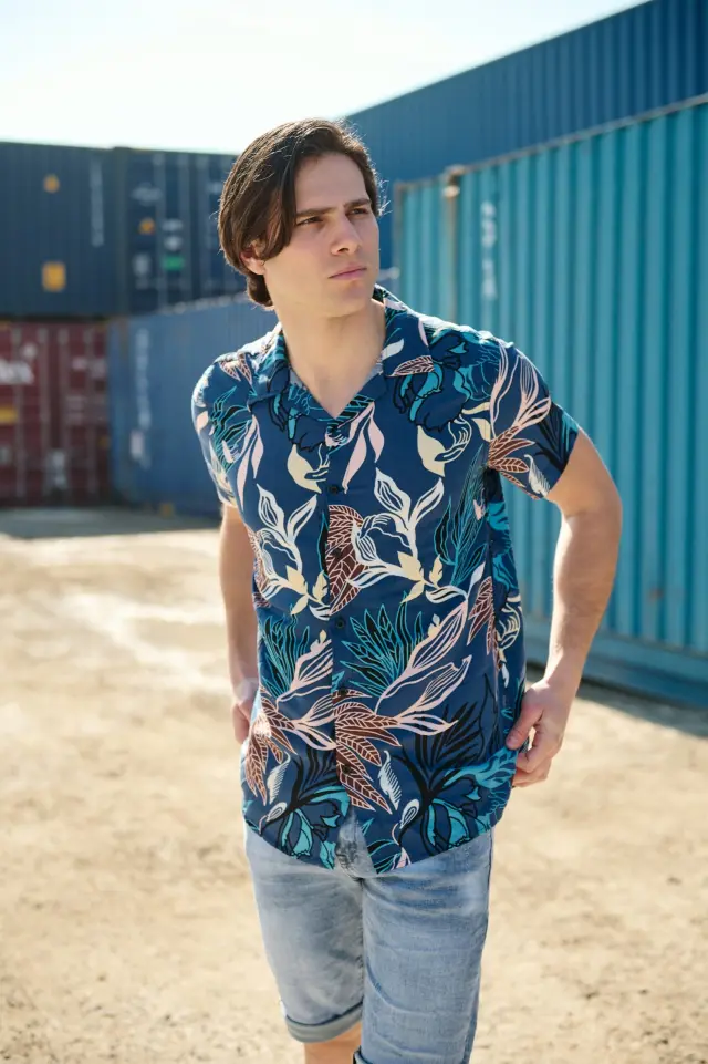 Πουκάμισο Noshame® Floral - 382402 - S 3
