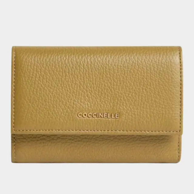 Coccinelle - Γυναικείο Πορτοφόλι Metallic Medium E2MW5116601-G43 Πράσινο