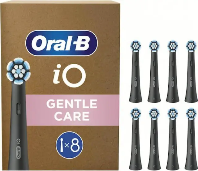 Oral-B Io Gentle Care Ανταλλακτικές Κεφαλές για Ηλεκτρική Οδοντόβουρτσα 8τμχ