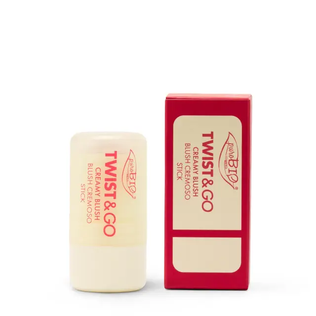 puroBIO Twist & Go Creamy Blush Stick - PRB04-Strawberry