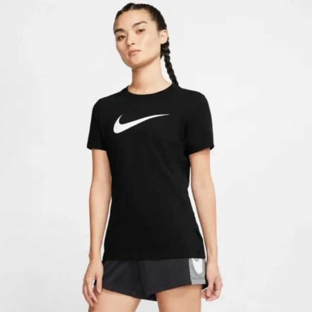 Nike Dry Fit T-Shirt (AQ3212-010) - Μαύρο - XS