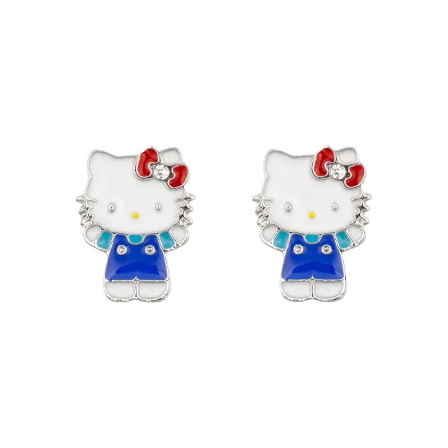 Σκουλαρίκια HELLO KITTY - Head - 1 Pair of Studs Earrings HK50172 2