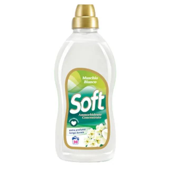SOFT Συμπηκνωμένο Μαλακτικό Ρούχων 30μεζ 750ml Maschio Bianco