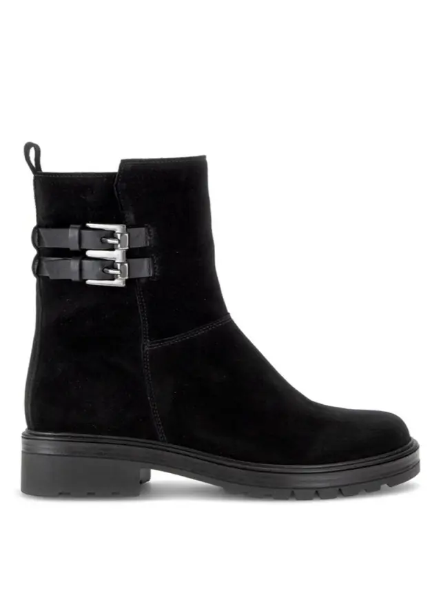 Gabor Μποτάκια Γυναικείο δέρμα Nubuck Μαύρο GAB/800602 001-BLACK - 39 3