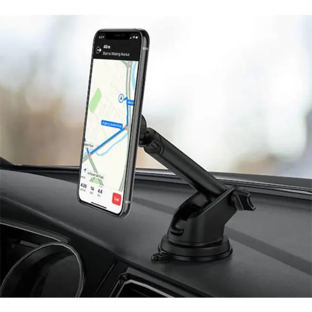 Super Magnetic Freely Scalable In-Car Holder Hoco CA67 Black (HC-CA67) 3