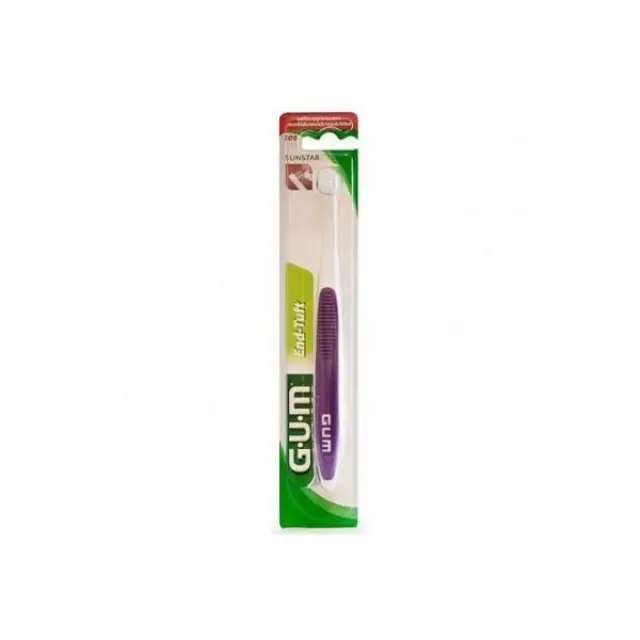 GUM End-Tuft Tapered Trim Οδοντόβουρτσα Μωβ Μπλε (308) 2