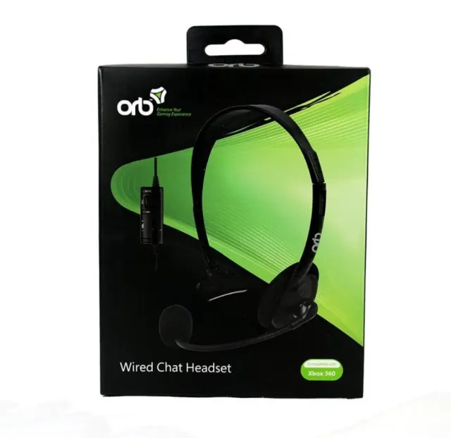 ORB Wired Chat Headset for Xbox 360 MPN-EAN ORB3090