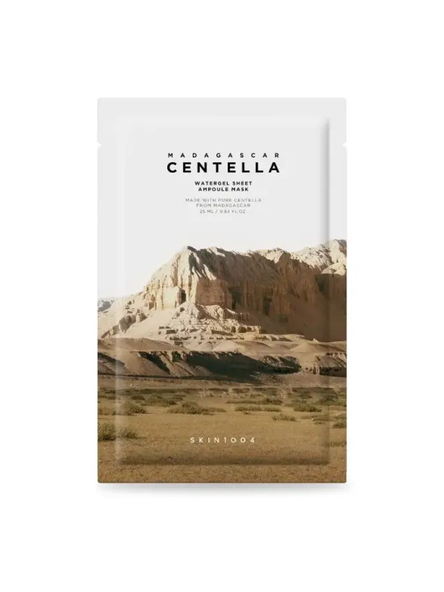 Skin1004 Madagascar Centella Watergel Sheet Ampoule Mask 25ml – Ενυδατική gel μάσκα εντατικής ενυδάτωσης
