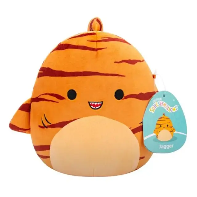 Λούτρινο Squishmallows 19εκ Jagger the Tiger Shark SQCR04246-W6