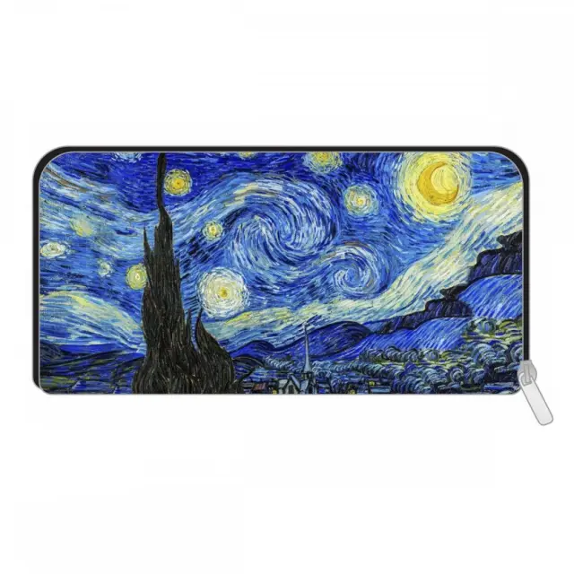 Robin Ruth Γυναικείο Πορτοφόλι με Φερμουάρ / Zipper Wallet: Starry Night (Van Gogh)