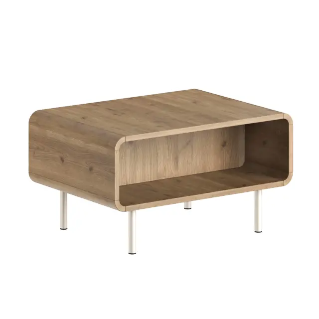 Τραπεζάκι σαλονιού Draen Megapap χρώμα sepet oak 70,3x50x38,7εκ. 3