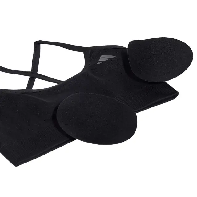 adidas Performance Women's Workout Essentials Knit Low Support Padded Bra Μαύρο KD9104 (adidas Performance) 3