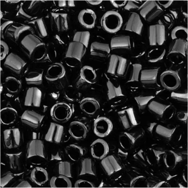 Χάντρα Miyuki Delica 8/0 - DBL0010 - Black ~7gr