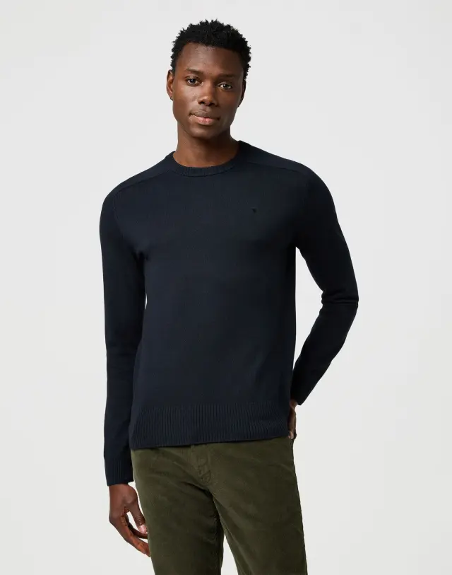 Wrangler Ανδρικό Πλεκτό 112371536 – Black - XXL