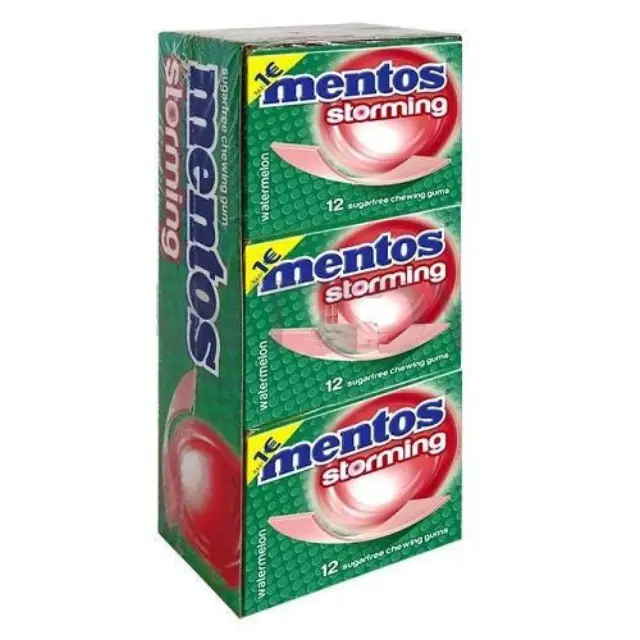 Mentos Storming Καρπούζι Συσκ. 12 τμχ
