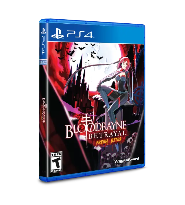 PlayStation 4 BloodRayne Betrayal Fresh Bites Limited Run