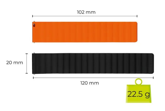 Mobile Origin Easy Strap Magnetic Watch 20mm Black/Orange 2