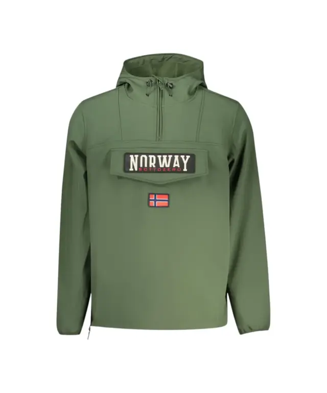 Norway Nautical School - Ανδρικό Χειμωνιάτικο Μπουφάν 139138-ARMY Πράσινο - L 3