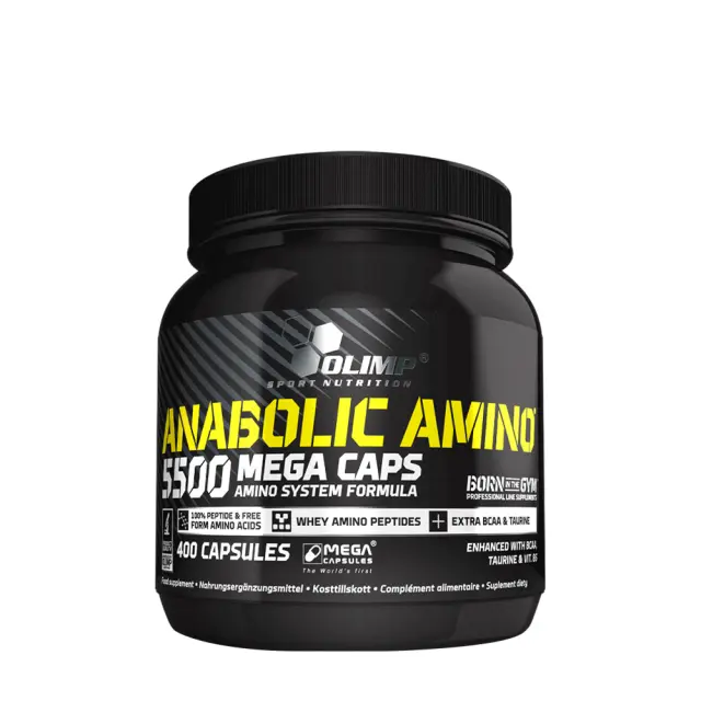Olimp Sport Anabolic Amino 5500 MEGA CAPS 400 Capsules