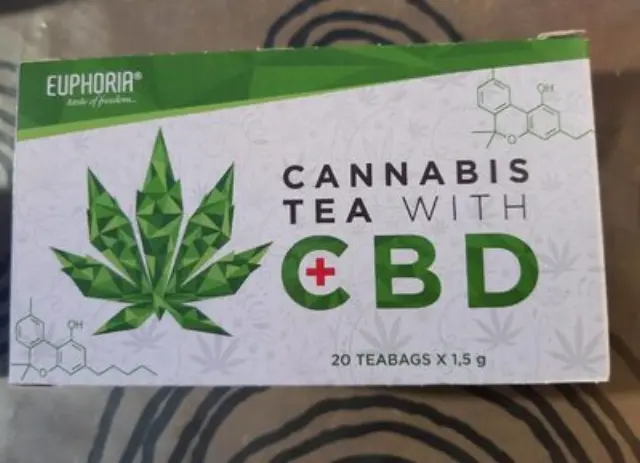 Τσάι Κάνναβης με 50mg CBD - 20 φακελάκια